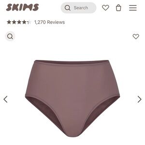 NWT Skims Fits Everybody Full Brief